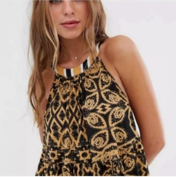 Free People Mandala Moon Tunic Dress Medium - Picture 13 of 16